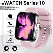 SIMSONLAB Jam Tangan Pintar Unisex Terbaru 2026, Layar Besar Definisi Tinggi 2,01 Inci, Daya Tahan Baterai Lama, Panggilan Nirkabel HD, Balas Pesan Cepat, Desain Sporty, Ringan dan Nyaman Dipakai, Hadiah Hari Wanita - MultiWarna - View 11