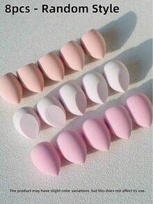 Makeup Sponge Puff Gourd Water Drop Beveled Random Shape Random Color Makeup Tools For All Skin Types - Multicolor - View 11