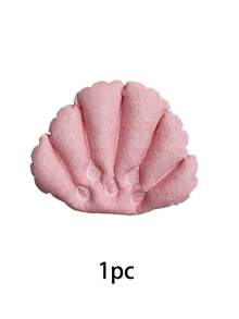 Creative Shell-Shaped Inflatable Bath Pillow, Towel Mat, Bath Pillow, Inflatable Bath Mat, Non-Slip Bath Mat, Soft And Comfortable Towel Bath Mat, Head Spa Pillow, Hot Water Bath Pillow And Disposable Bath Towel - Multicolor - View 12