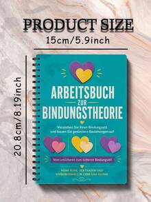 Buku Kerja Gaya Kelekatan Versi Jerman untuk Dewasa, Jurnal Penilaian Hubungan untuk Wawasan Pola Emosional, Buku Kerja Kelekatan Aman, Prompt Cemas Penghindar, Perencanaan Hubungan Sehat, Komunikasi, Kepercayaan, Batasan & Pertumbuhan Diri - A5 - View 2