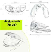 FIVING New Adult Boxing Combat Sanda Mouth Guard Silicone Mouthpiece Customizable Boxing Teeth Protector Sanda Mouthguard - Multicolor - View 11