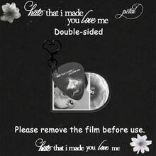 ARIANA Keychains, Sabrina Keychain, Album Keychain, Petal Keychain, Hate That I Made You Love Me Keychain, Music Fans Merch Goods, Bag Charm, Water Bottle Charm, Party Favors, Birthday Gift - A - View 6