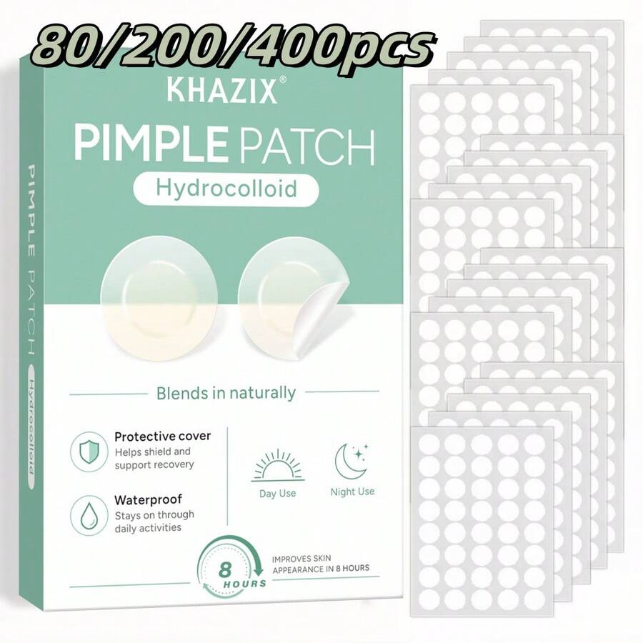 Hydrocolloid Acne Patches, Providing All-Day Waterproof And Breathable Care. Round Design, Comfortable To Wear And Easy To Conceal. Suitable For All Skin Types And Occasions - Round - View 1