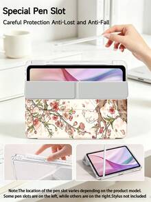 櫻花樹上的小熊貓保護殼，相容於 iPad Air 8(M4)2026(11英吋)、Air 4/5 10.9英吋、7/8/9代 10.2英吋，內建筆槽，相容於 Tab S6 10.4英吋、Kindle 11代(2022/2024)、Kindle Clara 2E、Clara Colour、Clara BW(6英吋)及 Libra Colour(7英吋)，可愛甜美時尚設計，適合生日與節日 - 彩色 - 查看 6