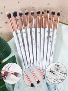 SEPROFE 10 Piece Makeup Brush Set, Small Size Eye And Lip Makeup Brushes, Makeup Tools For Concealer Eyeshadow And Eyebrow, Soft Fiber For Easy Makeup Application, Ideal For Daily And Travel Use - Multicolor - View 3