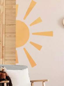 1 miếng dán tường họa tiết mặt trời, decal tường PVC hiện đại cho nhà ở, nhãn dán, decal vinyl trang trí nhà cửa, vật dụng trang trí mùa xuân làm mới ngôi nhà, nhãn dán trang trí Rama quà tặng sinh nhật tốt nghiệp - Nhiều màu - Xem 6