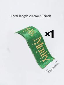 Christmas Decorative Ribbon, Reusable Holiday Ribbon, Perfect For Christmas, Suitable For All Christmas Gift Wrapping, Holiday Floral Arrangement, Bow Making, Wreath Making, Table Setting Decoration, DIY Decoration - One Size Fits All - View 10