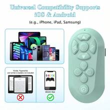 Control Remoto Bluetooth Xring Versión 2026, Anillo Inteligente Multiusos, Compatible con iOS y Android, Desplazamiento de Pantalla, Ajuste de Volumen y Obturador de Cámara, Accesorio Creativo y Regalo Ideal - Naranja - Ver 8