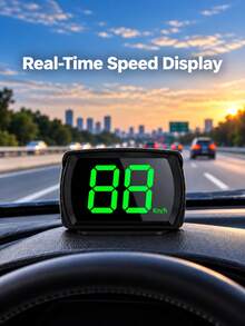 XF.Meraki Car HUD Head-Up Display, Large Digital Speed Display, Real-Time Speed Monitoring, For Cars And Motorcycles - HUD Head-up Display - View 9