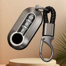 TPU Soft Shell Key Bag Key Chain Suitable For Fiat Smart Three-Button Car Key For Ducato 500 500L For Panda For Grande For Punto For Lancia For Musa - Fiat Model a - View 9