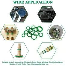 Set O-Ring 595 buah, Bulat, Cocok untuk AC Mobil, Kompresor, dan Penyegelan Pipa Profesional, Alat Perawatan dan Perbaikan Mobil/Pipa yang Tahan Lama, Pilihan Ideal untuk Para Profesional - Beraneka warna - View 4