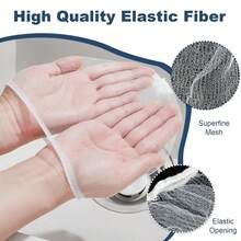 100pcs Disposable Mesh Bags, Suitable For Sink Strainers, Kitchen Sink Strainers, Prevent Clogging, Disposable Mesh Bags Compatible With Most Sink Strainer Sizes, Kitchen Tools, Kitchen Accessories, Suitable For Kitchen, Sink Drain Filter, Kitchen Essentials, Bathroom Accessories, Sink Draining Rack, Kitchen Supplies, Kitchen Essentials - A - View 2