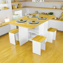 Dining Table & Chair Sets - Kayısı - Görünüm 1