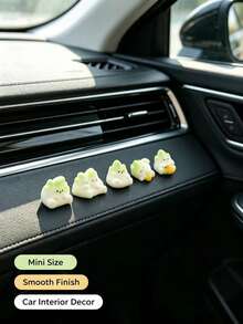 Summer Mini Bamboo Shoot Car Dashboard Ornament, Healing Style Cute Car Interior Console Decor Accessory - Bamboo Shoots - View 8