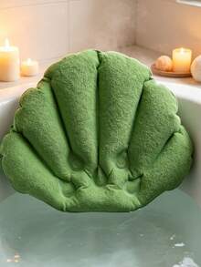 Creative Shell-Shaped Inflatable Bath Pillow, Towel Mat, Bath Pillow, Inflatable Bath Mat, Non-Slip Bath Mat, Soft And Comfortable Towel Bath Mat, Head Spa Pillow, Hot Water Bath Pillow And Disposable Bath Towel - Multicolor - View 6
