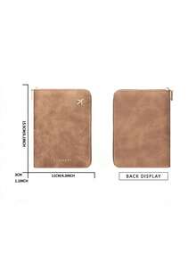 Cross-Border New Multi-Color Thickened PU Passport Cover Passport Holder Passport Sleeve Passport Bag Card Holder - Multicolor - View 4