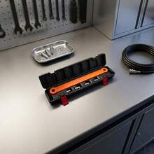 OUKANING Offset Extension Wrench, Universal Extension Wrench, Multifunctional Adapter‑Set For Auto Repair, Available In Black, Orange And Blue - Orange - View 4
