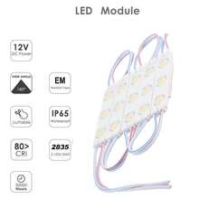 200-Pack 12V Waterproof LED Modules For Advertising Signs, Decorative Lights For Storefronts, Windows, And Illuminated Letters, White Light, High Brightness - White Light - View 2
