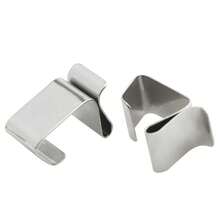 10pcs Stainless Steel Gutter Light Hooks, 3 Sizes: Large, Medium, Small, Suitable For Outdoor Roof String Lights, Can Be Used For Holiday Decorative Lights - 10 Pieces - View 4