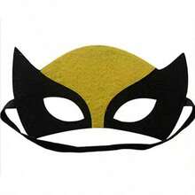 1set/6pcs New Model DIY Street Dance Mask, Felt Mask, Monochrome Eye Mask, Felt Eye Mask, Various Animal Cartoon Shaped Masks, Cartoon Shaped Masks - Multicolor - View 8