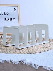 1/4pcs Bag Storage Rack, Space-Saving Storage Rack (Small Size, Only Fits Handbags Or Coin Purses) - Clear - View 13