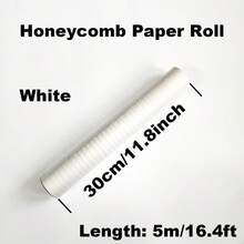 Multi-Color Honeycomb Filled Wrapping Paper Textured Protective Paper Combo Pack, Specialized Consumables For Multi-Category Item Transport, Storage, And Packaging; Logistics, Transport, Moving Cushioning, Gift Protection Supplies; Ideal For Renting - Honeycomb Paper - View 9