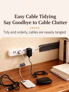 1 buah pelindung kabel lantai PVC 1 meter, selongsong kabel perekat diri, saluran kabel lunak, penutup kabel untuk rumah, kantor, meja, TV, komputer, selongsong kabel PVC untuk kabel lantai, pelindung kabel lantai lunak, penutup kabel, manajemen kabel lantai, pelindung kabel. - beraneka warna - View 6