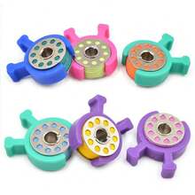 Spool Holder Spool Protector, Spool Top Fixing Clip With Thread Lock Function, Suitable For All Popular Spool Sizes, Spool Protector, Helps Keep Thread Organized And Neat, Suitable For Sewing Accessories, Handicrafts, Sewing Projects, Adult Crafts - Multicolor - View 8