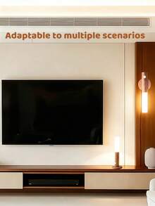 VOLACI 2 Buah Lampu Sensor LED Pintar, Dapat Diisi Ulang USB, Mini Kompak, 3 Warna yang Dapat Diatur, Pemasangan Mudah, Lampu Sensor yang Dipasang di Dinding, Lampu Malam Samping Tempat Tidur, Dengan Sensor Gerak, Cocok untuk Tangga, Kamar Tidur, Lorong, dan Ruang Tamu Sehari-hari - lampu kayu - View 6