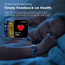 AOC Watch E01 Smart Watch 2.01" Touchscreen Bluetooth Call IP68 Waterproof 32 Sports Modes Health Monitor For IOS Android - View 4