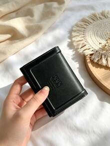 Dompet Kelinci Bergambar, Dompet Koin Minimalis Warna Lembut, Dompet Koin dan Kartu Multifungsi Pendek untuk Anak Perempuan dengan Motif Kartun Segar, Dompet Serbaguna untuk Bepergian - MultiWarna - View 4
