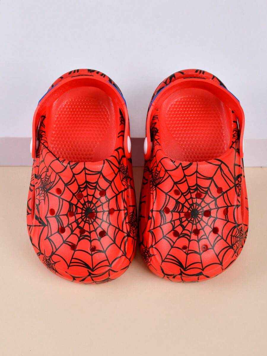 Children EVA Clogs Flat Shoes, With Shock Absorbing Sole, Suitable For Indoor And Outdoor Wear In Spring And Autumn Seasons, Children Sandals, Children Shoe Styles, Birthday Gift, Small Gift - Red - View 1