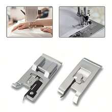 1Pc 7310 Overlock Presser Foot, Multifunctional Overcasting Sewing Machine Foot, Domestic Electric Sewing Machine Attachment, Practical Sewing Accessory For Home DIY Sewing & Garment Making - Sewing Machine Presser Foot - View 7