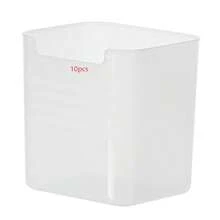 1/3/6/10pcs Stackable Refrigerator Storage Boxes, Transparent Plastic Multi-Purpose Containers For Storing Fruits, Vegetables, Snacks, Space Saving Kitchen Organizer, Reusable Food Storage Boxes - Clear - View 11