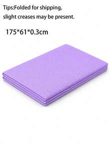 173*61cm EVA Yoga Mat, Solid Color Pilates Exercise Mat With Strap, Suitable For Yoga, Pilates, Plank, Fitness, Gymnastics, Workout, Gym, Home Exercise, Perfect Gift For Mother's Day, Birthday, Folded Shipping, Slight Crease - One Size Fits All - View 16