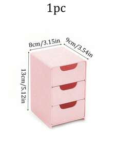 1pc Rotating Makeup Storage Box, Makeup Brush Holder With Transparent Dust Cover, 360° Rotating Base With Multi-Compartment Design, Makeup Tool Storage, Suitable For Makeup Brushes, Lipsticks, Foundations, Eyeliners And Other Makeup Products, Convenient For Taking And Organizing, Cosmetic Storage Saves Desk Space And Keeps Makeup Products Neatly Organized, - Multicolor - View 12