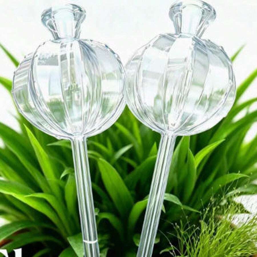 5/1 pieza Clavo de riego automático con forma de cactus - Sistema de riego automático, sin necesidad de energía, esencial para la decoración del hogar - multicolor - Ver 1