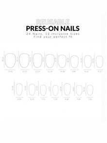 pinpai 420pcs/Box Hot-Selling Transparent Matte Square Almond Full Coverage Soft Gel Nail Tips, 12 Sizes, Nail Art Supplies, Wearable Nails - Clear - View 10