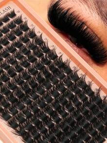 160pcs Thick Eyelash Clusters, 200D D Curl, 10-18mm, Suitable For Beginners, Ideal Beginner Eyelash Clusters, Eyelash Clusters, Create Charming Thick And Curly Lashes, Eyelashes, False Eyelashes, Gift For Girls - D - View 8