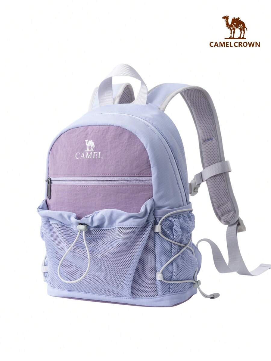 CAMEL CROWN Lightweight Outdoor Travel Backpack, Portable Hiking Daypack - Twilight Purple - View 1