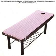 1pc Soft Thickened SPA Massage Bed Mat And Face Cradle Set, Comfortable Facial Beauty Bed Cover With Hole - Multicolor - View 9
