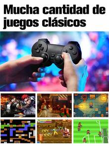 M8 Retro Wireless Game Console 64G, 20,000+ Built-In Games, TV Output, With Dual 2.4G Wireless Controllers - View 4