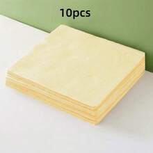 10pcs Multipurpose Kitchen Cleaning Cloth, Reusable Oil Resistant Dish Towel, Super Absorbent Lint-Free Dish Rag For Tableware Countertop Cleaning - Multicolor - View 10