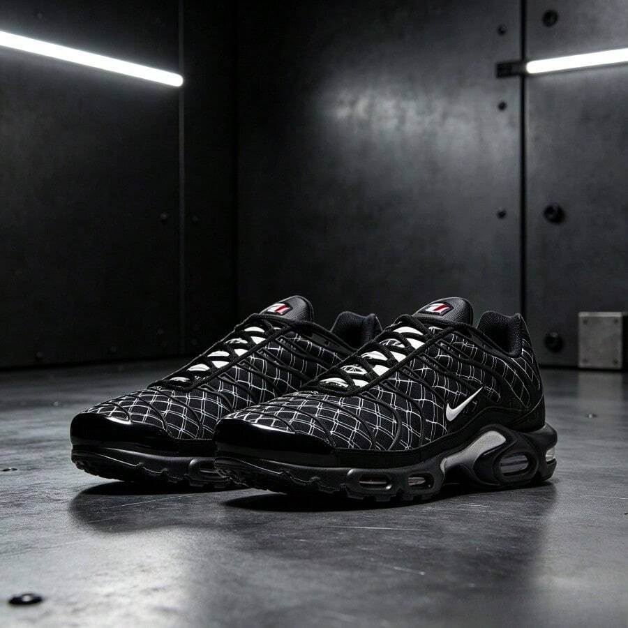 Nike أحذية رياضية رجالية - الأسود - مشاهدة 1