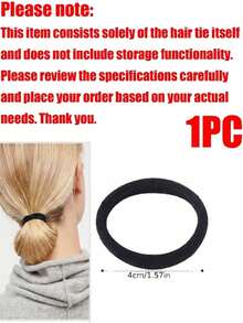 Velvet Hair Scrunchie With Hidden Pocket, Multi-Functional Hair Accessory Storage Bag, Travel Essential, Portable - Multicolor - View 11