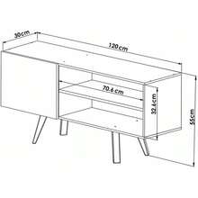 Television Stands & Entertainment Centers - Black - View 3