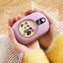 USB Rechargeable Handheld Mini Portable Outdoor Explosion-Proof Power-Off Protection Fashion Panda Hand Warmer - Single Pack - View 9