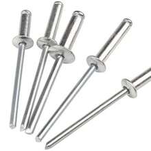 Aluminum 120pcs Box, Blind Core Aluminum Rivet Blind Core Nail, Open Type Blind Core Nail, Round Head Aluminum Pull Nail Combination - 120pcs - View 5