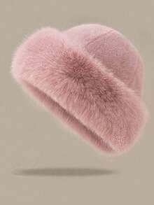 1/2 Pcs 8-16 Years Old Plush Bucket Hat, Plush Earflap Hat, Suitable For Autumn/Winter Daily Wear, Unisex Teen Style, Best Gift - Multicolor - View 8
