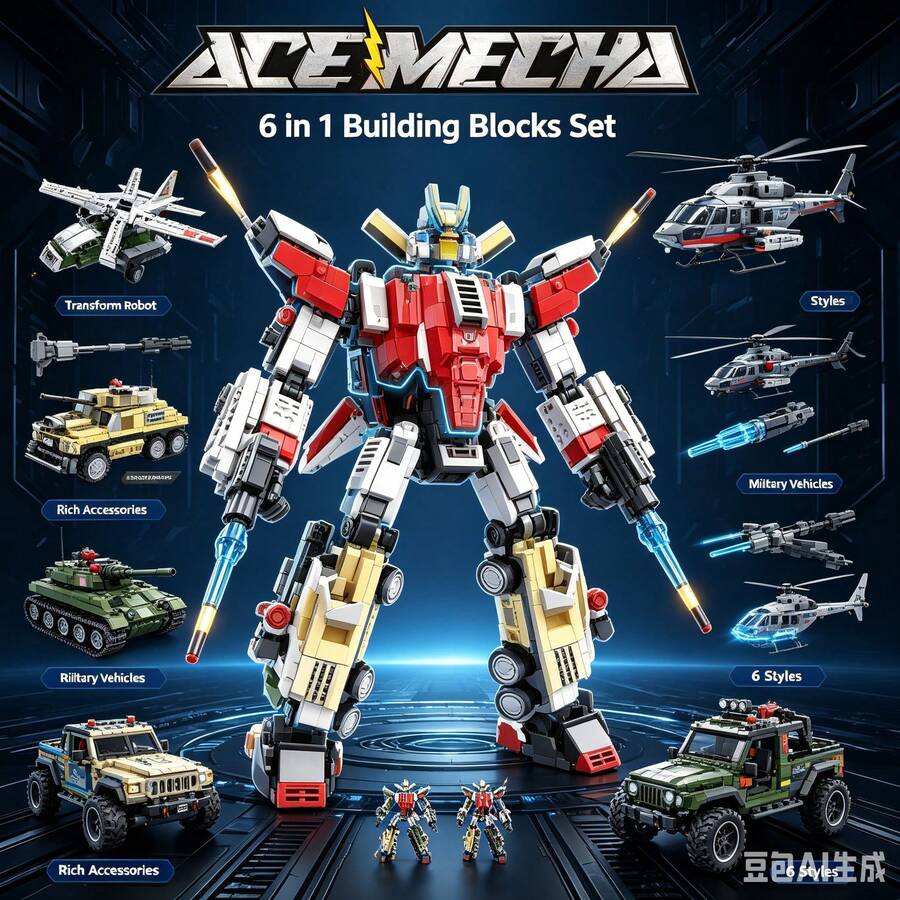 Adult Building Block Collection And Accessories - 1 - View 1